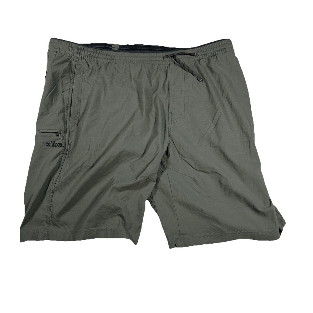 Kuhl Kruiser XXL Waist 39-43X9 Shorts Cell Zip Pocket Nylon Stretch Board Active
